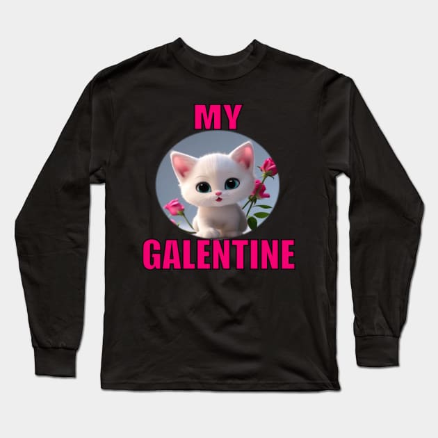 Galentines Day gift Long Sleeve T-Shirt by sailorsam1805